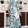 Élan Paisley Maxi Dress