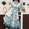Élan Paisley Maxi Dress